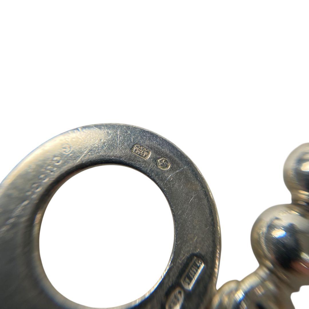 グッチ GUCCI ボールチェーン ネックレス シルバー 925