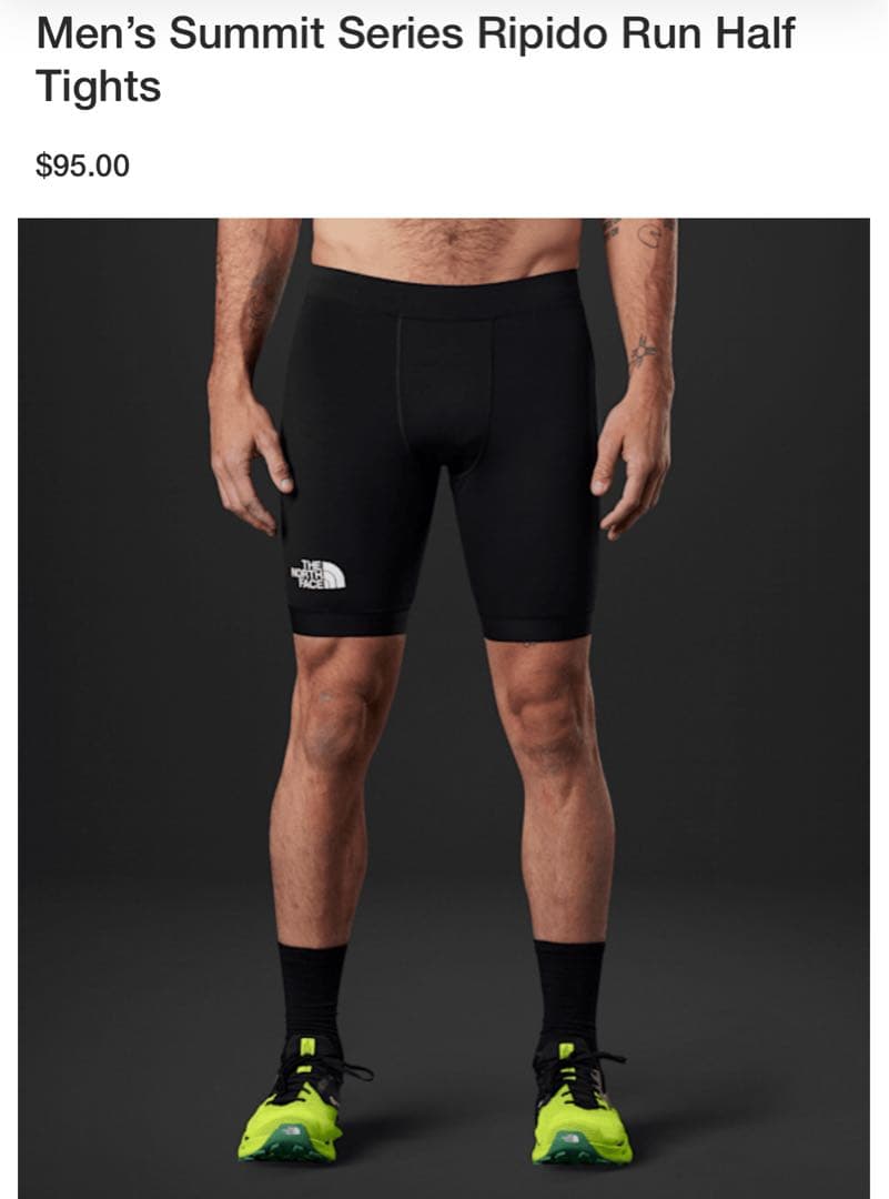 レッグウェア Summit Series Ripido Run Half Tights