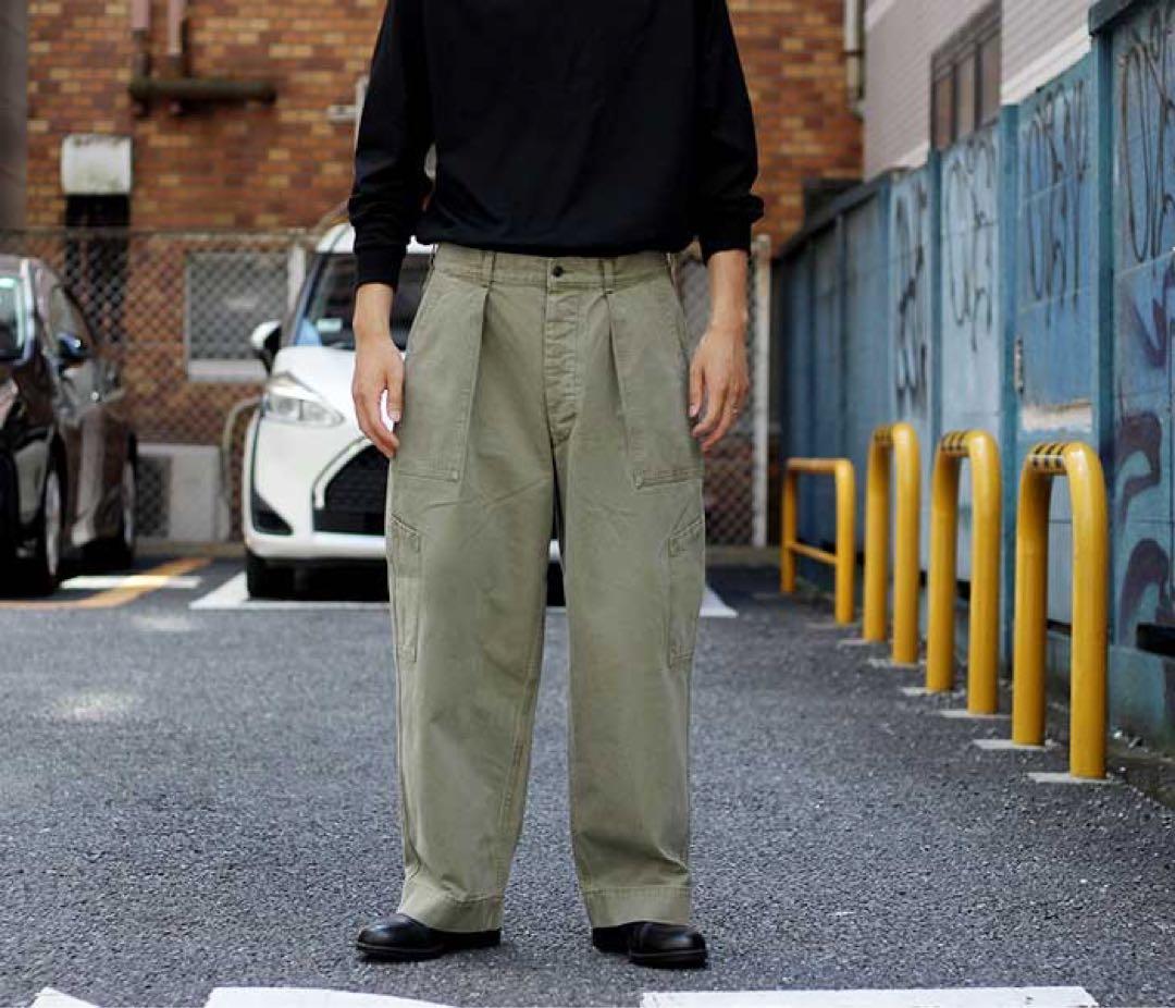 パンツ A.PRESSE USAF Hemmed Bottoms Pants