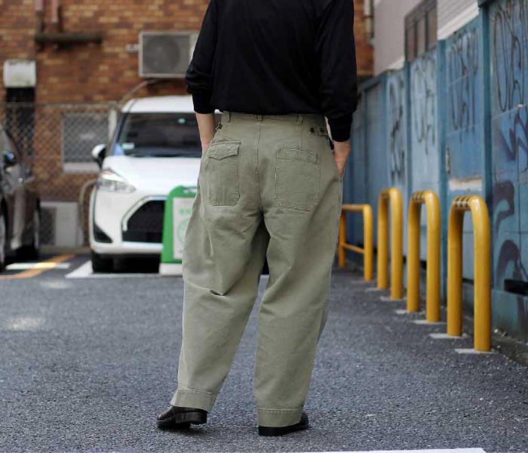 パンツ A.PRESSE USAF Hemmed Bottoms Pants