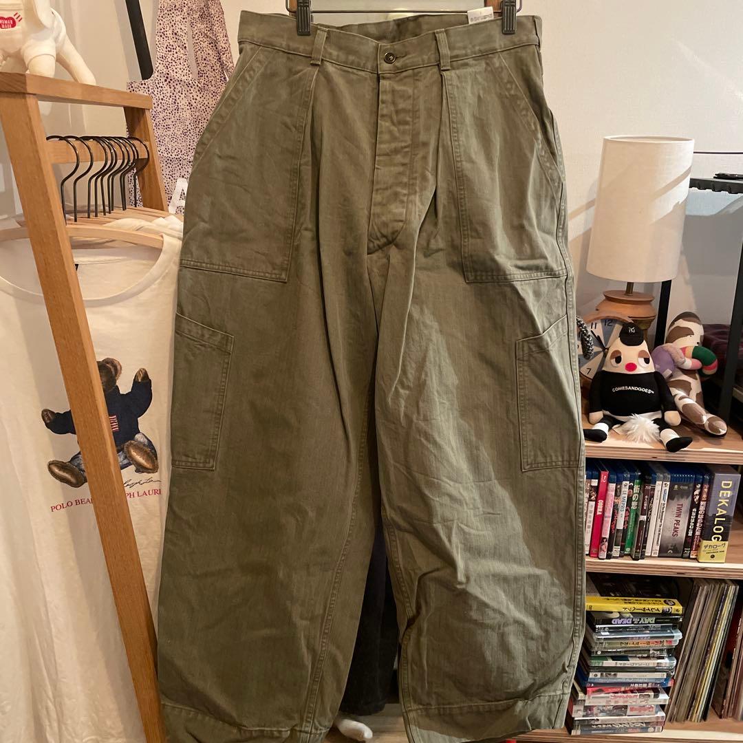 パンツ A.PRESSE USAF Hemmed Bottoms Pants