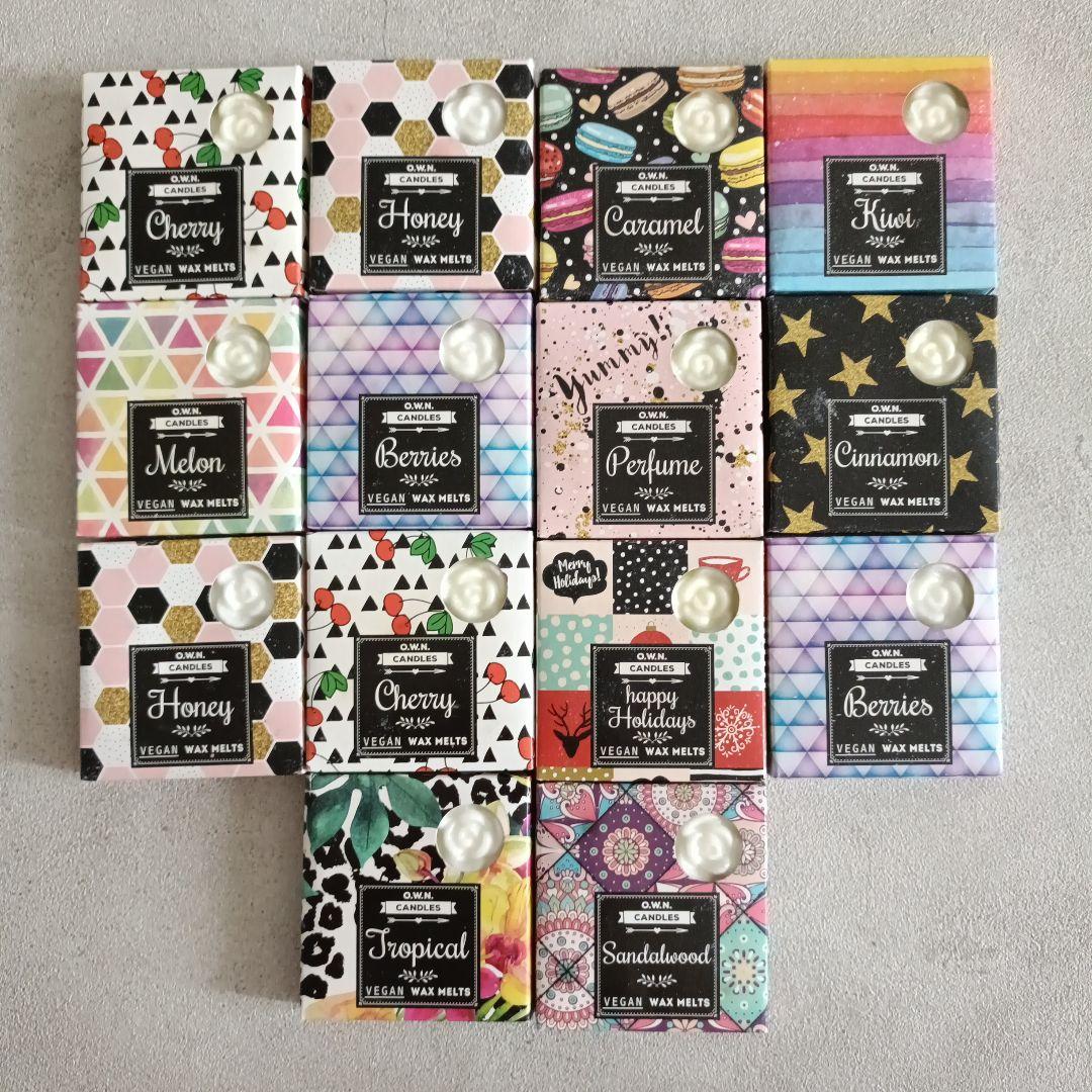 VEGAN WAX MELTS ワックスメルツ　アロマ　4個入り×14個セット