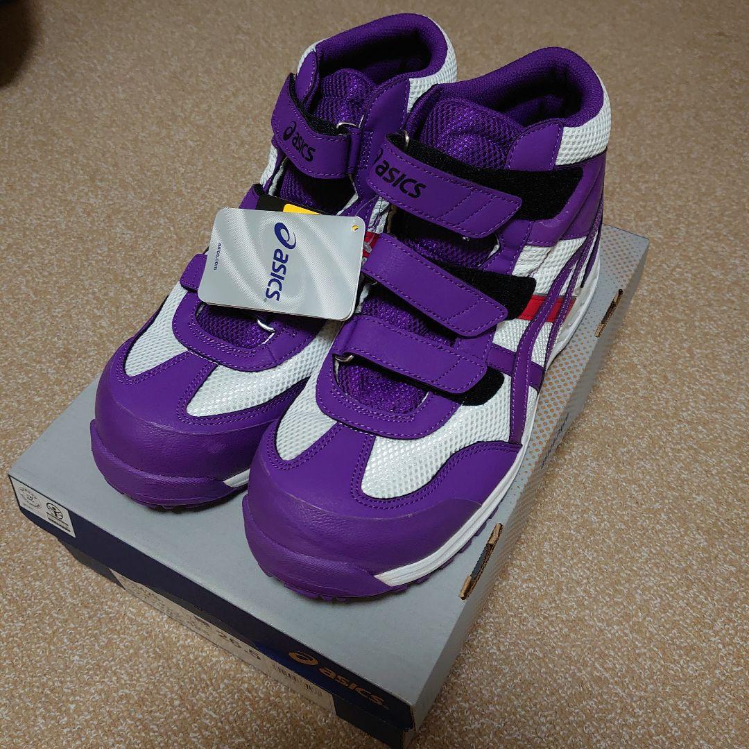 ダ*ル様 新品 廃盤 アシックス 安全靴 ウィンジョブ FIS42S 26.5c