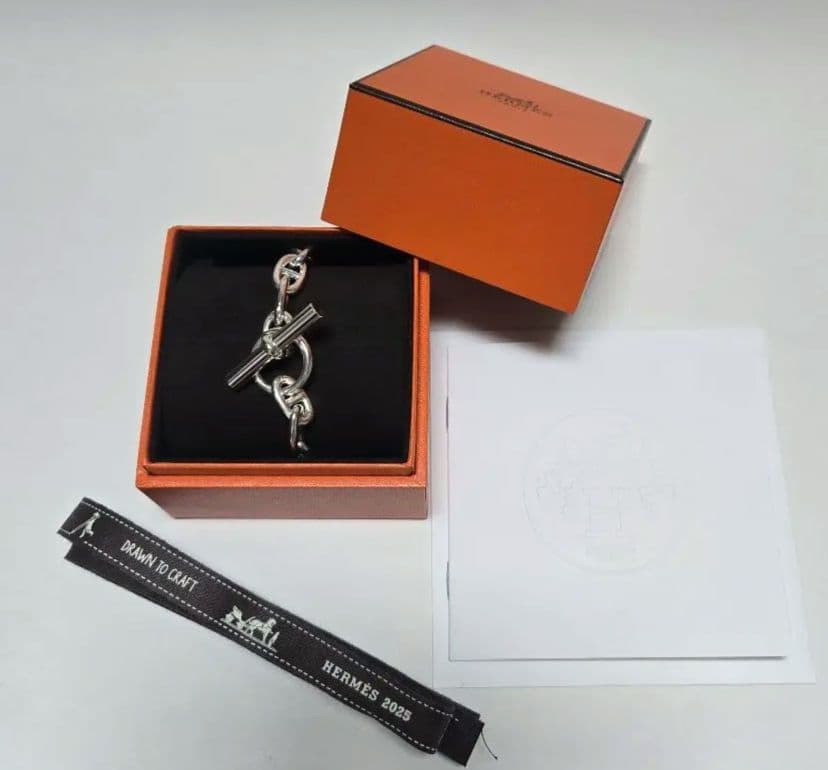 【新品未使用】HERMES MM16コマ シェーヌダンクル ブレスレット