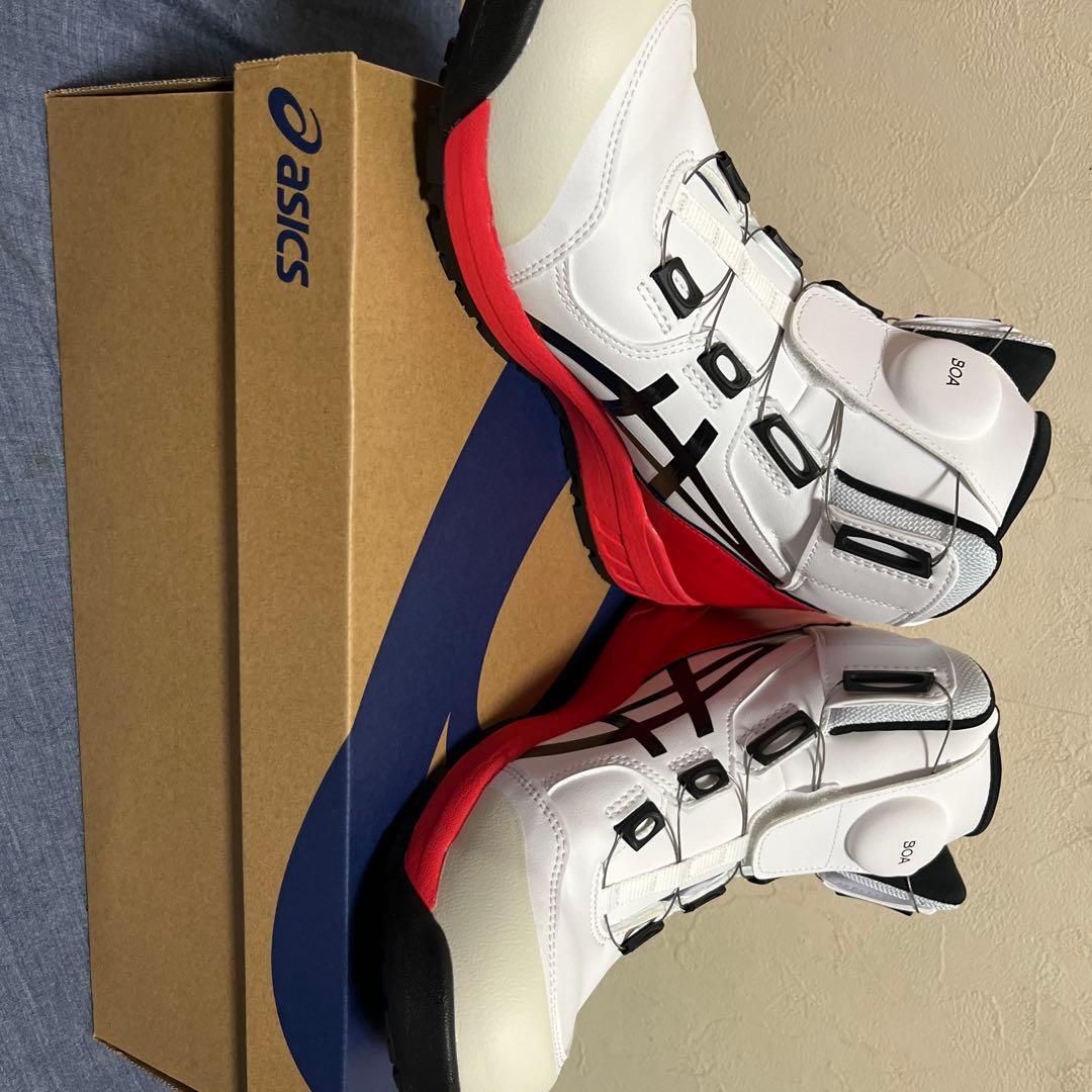 （新品未使用）ASICS WINJOB CP304 BOA ホワイト/ブラック