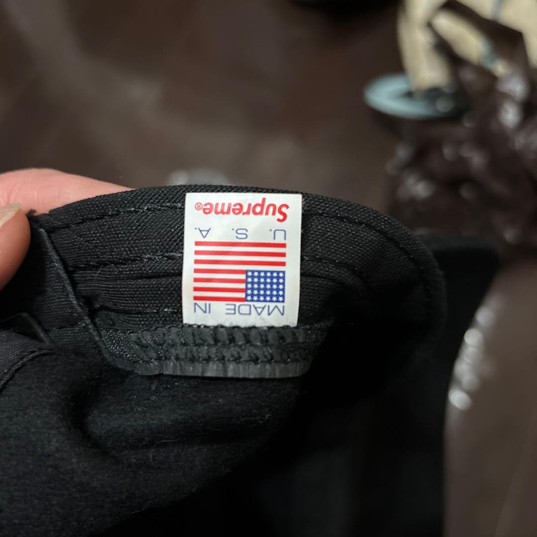 Supreme Wool Camp Cap 黒