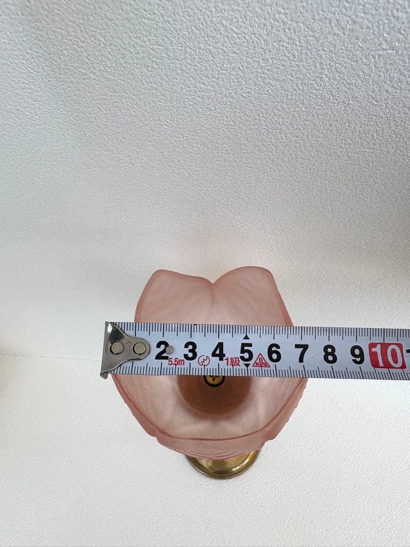 チューリップ型ガラススタンドランプ　キャンドルホルダー　フラワーベース　hora