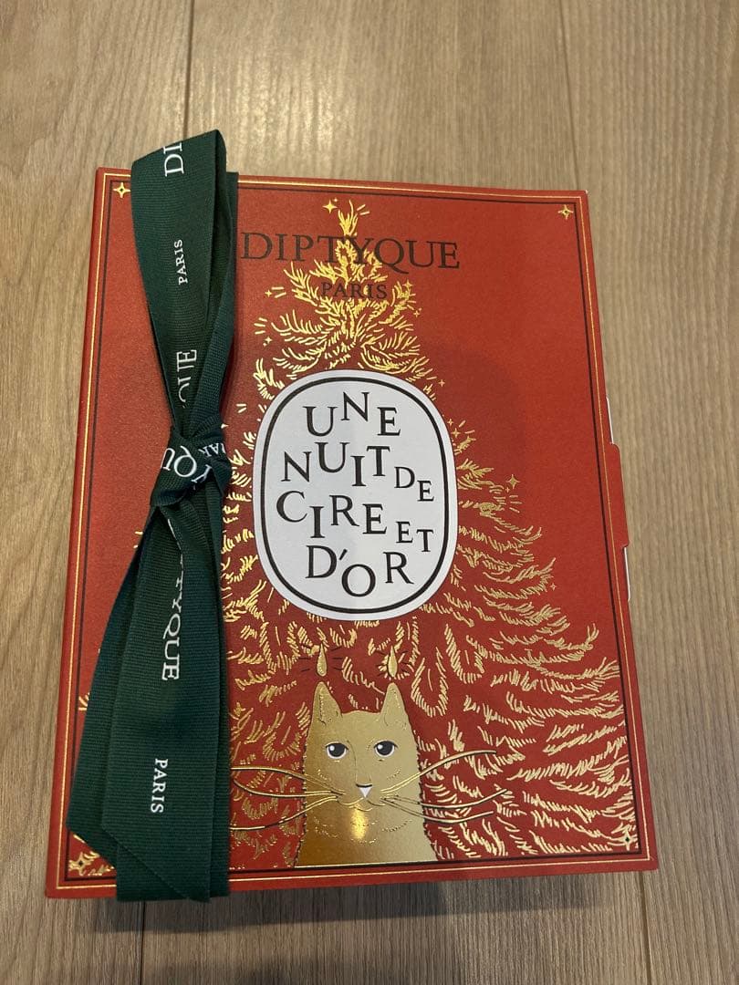 diptyque ミニキャンドルセット サプライズブッククリスマスコフレ