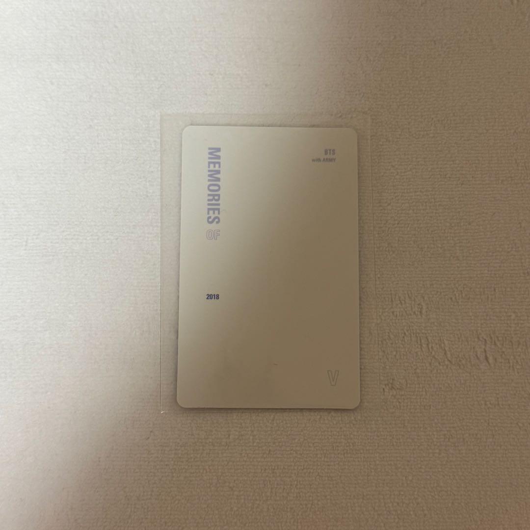 BTS Memories 2018 DVD版 日本語字幕 テヒョントレカ付き V