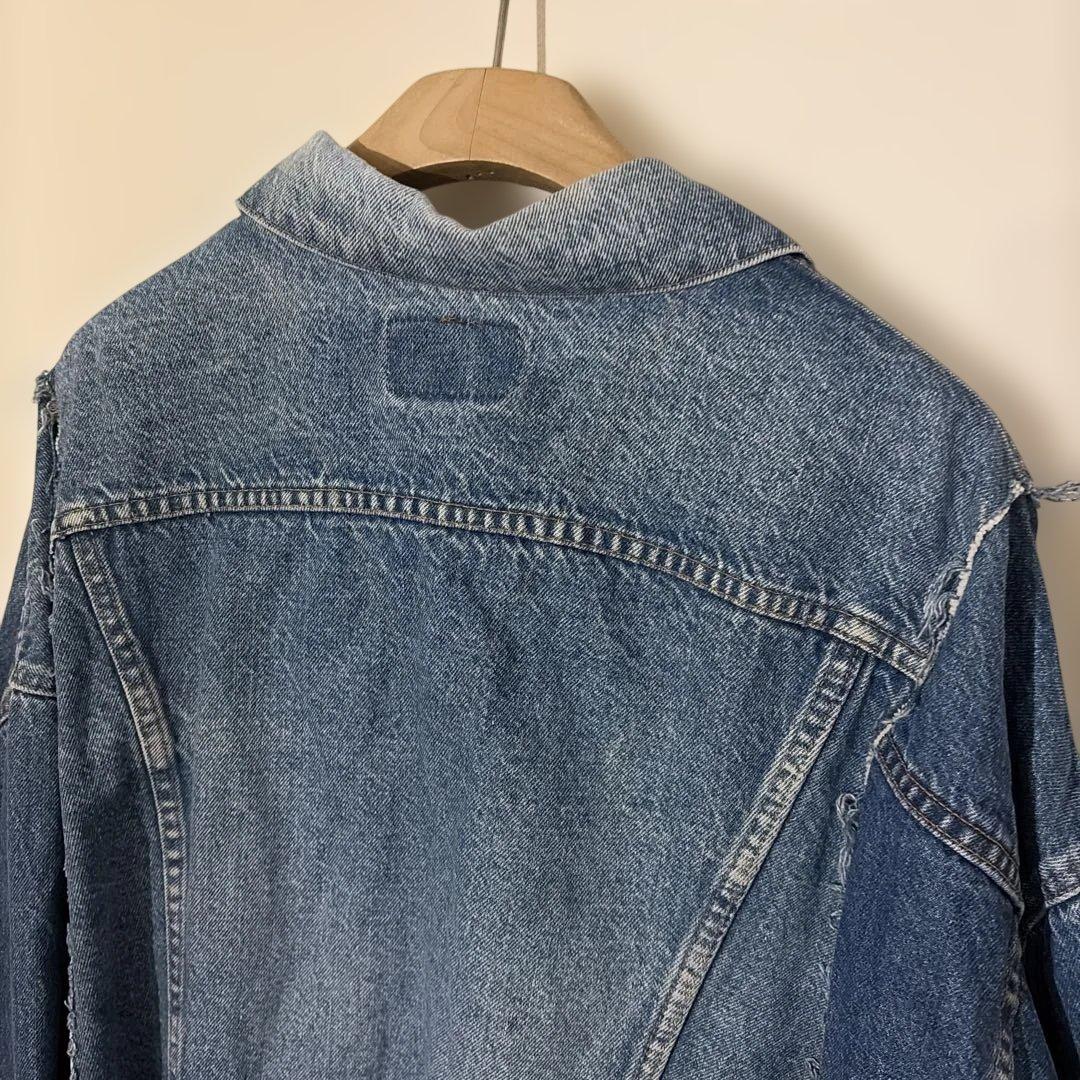 77Circa USA製Levi's 再構築 リメイク　デニムジャケット