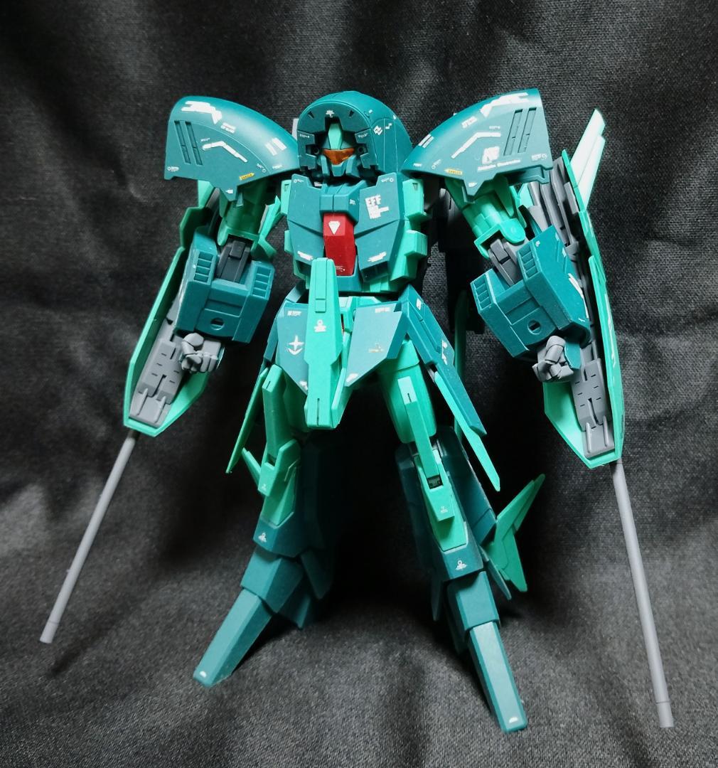 完成品 HGUC 1/144 アンクシャ 組立て済 ガンダムユニコーン ジャンク