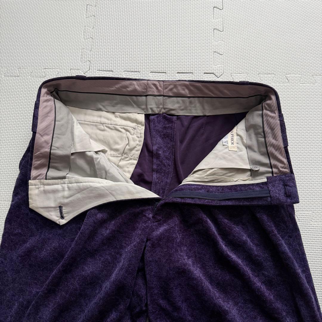 パンツ Made in Japan 1990's wide slacks velours