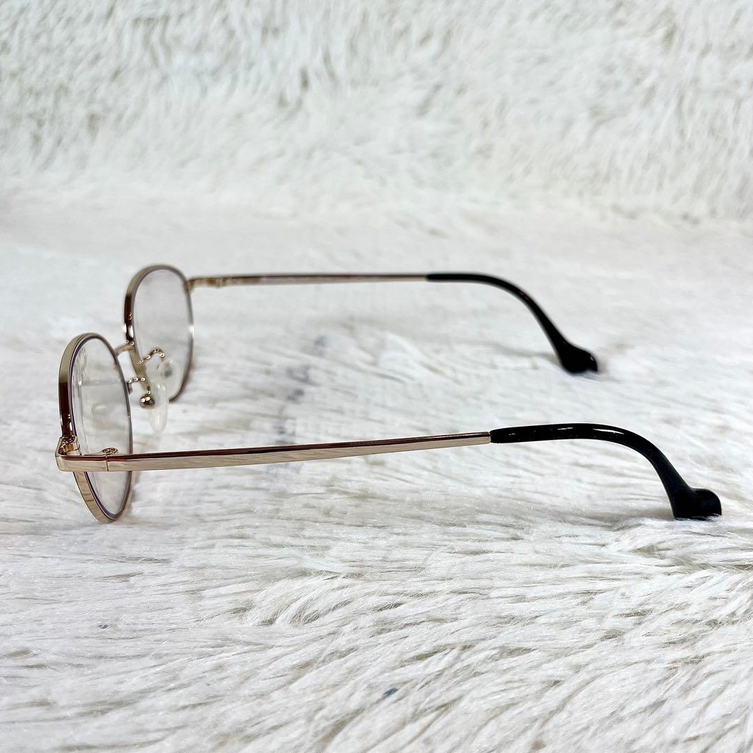 極美品　eyebrella　ブルーライトカットメガネ　EB-34　ブラック