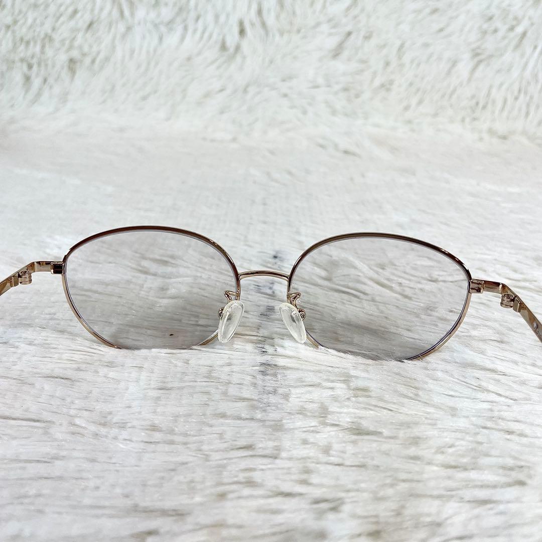 極美品　eyebrella　ブルーライトカットメガネ　EB-34　ブラック