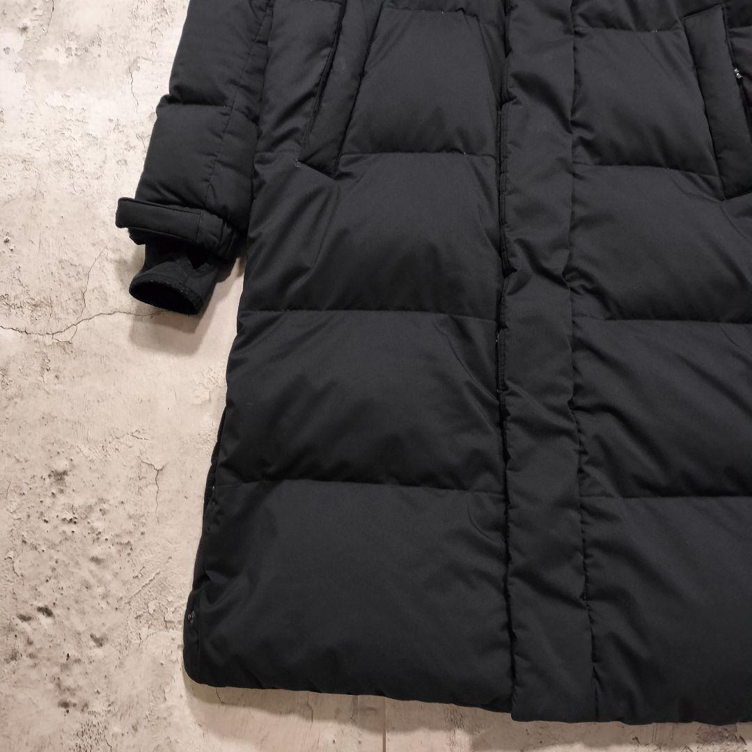 ★人気　ノースフェイス　ロングダウンコート　ブラック　XS