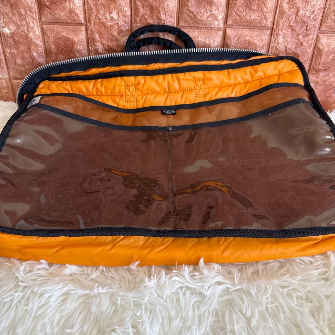 【美品】ポーター　タンカー　2way　ブリーフケース　ビジネスバッグ　黒