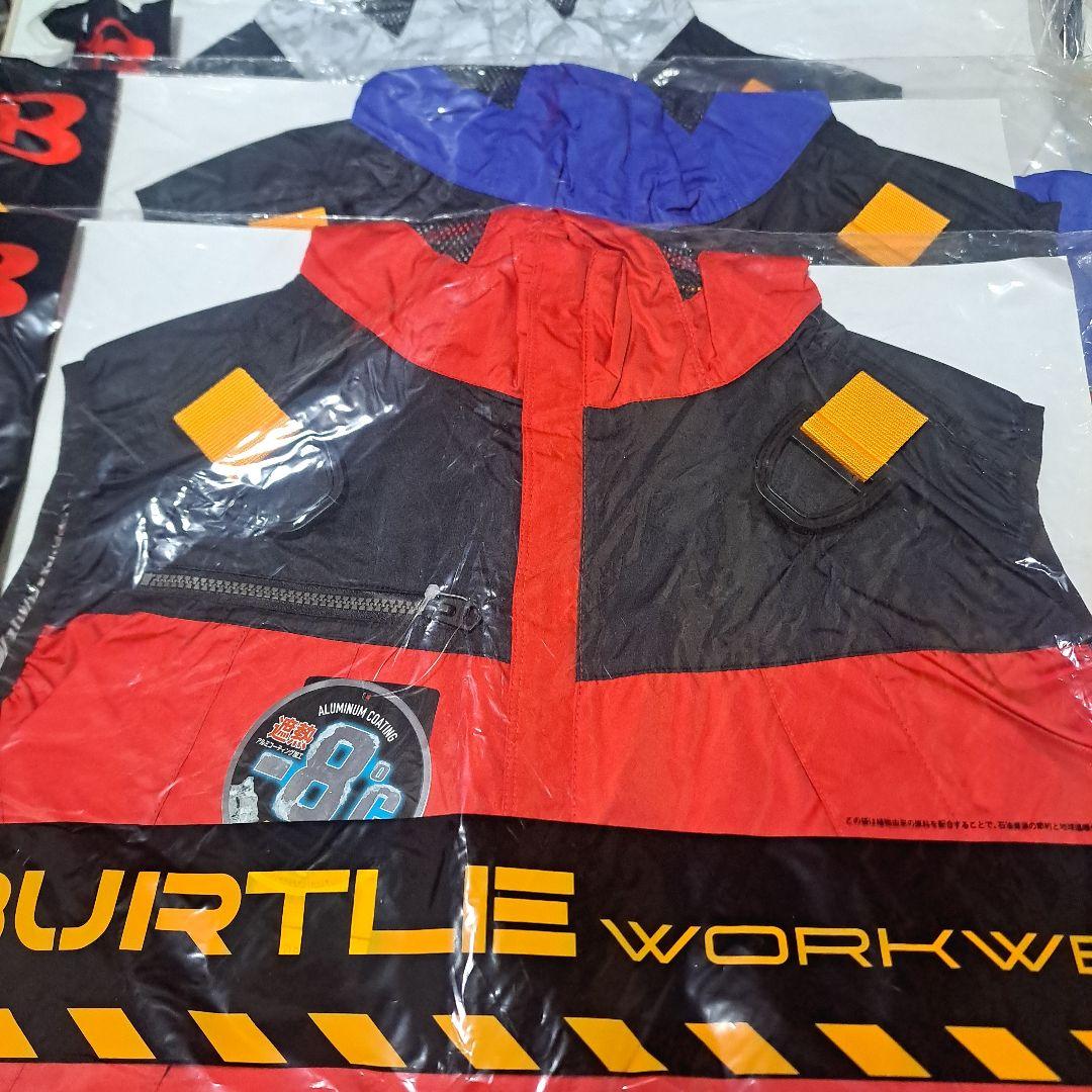 BURTLE 空調服 黒/赤/青