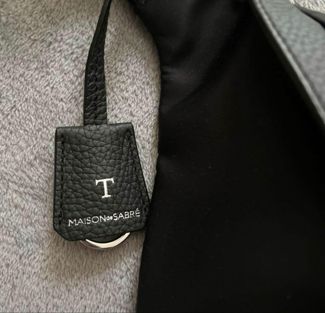 値下げ交渉可✨新品級✨MAISON de SABRÉ ブラックボディバッグ