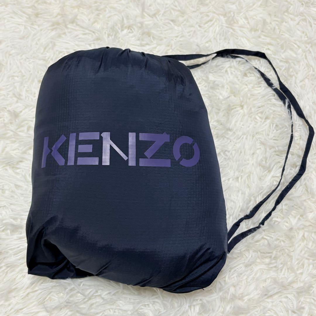 極美品★KENZO ケンゾー ダウンジャケット リバーシブル M相当 ネイビー