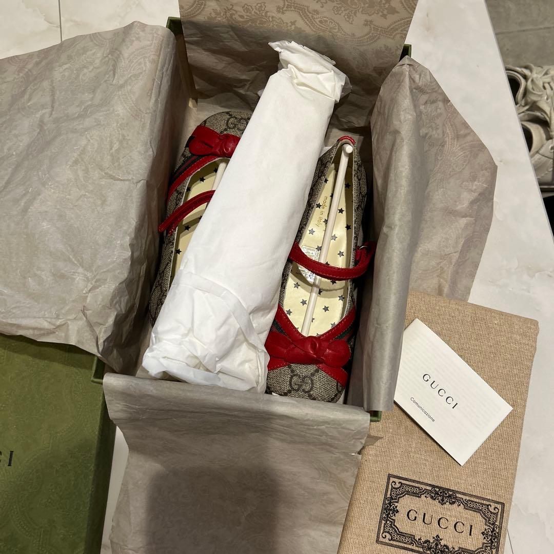 グッチ　GG柄　パンプス