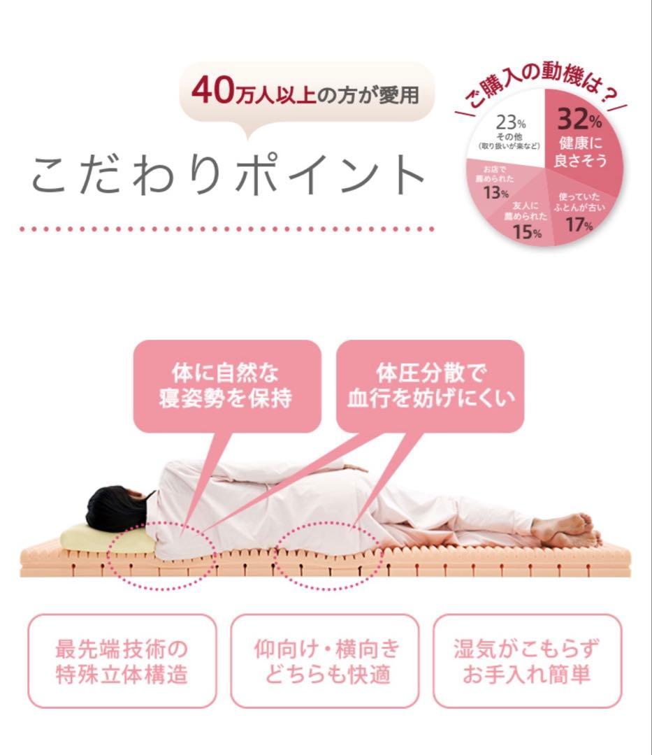 【ダブル・元値198,000円】整圧マットレス　西川