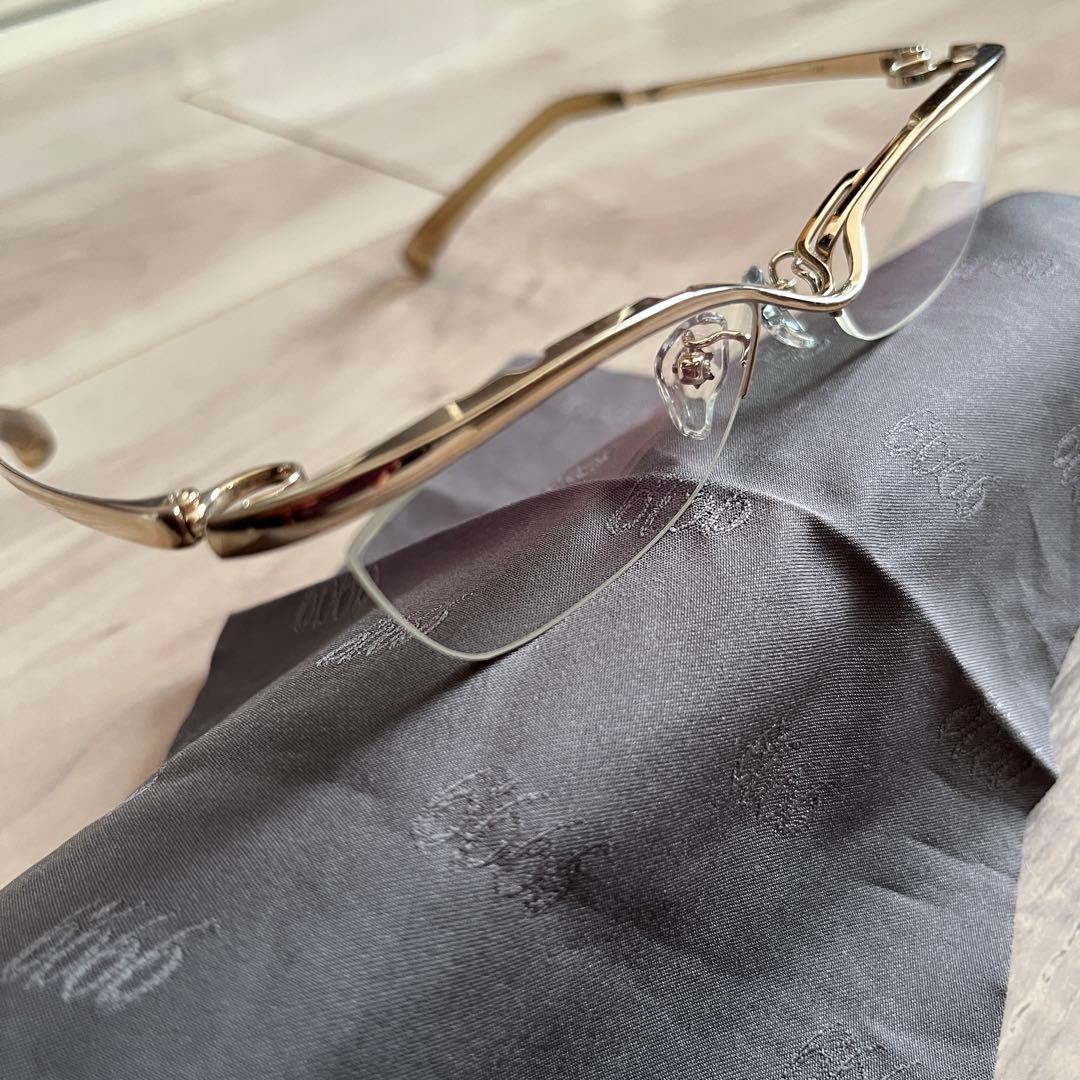 999.9 フォーナインズ S-307T チタニウム ゴールド ケース・クロス付