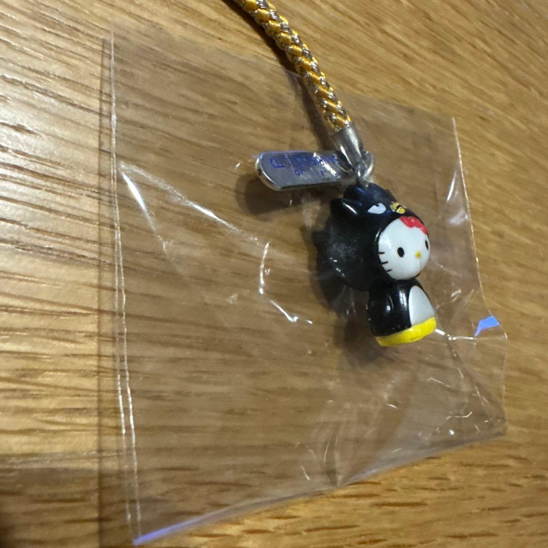 かぶりんぼキティ　シナモロール☆バッドばつ丸☆根付け ストラップ