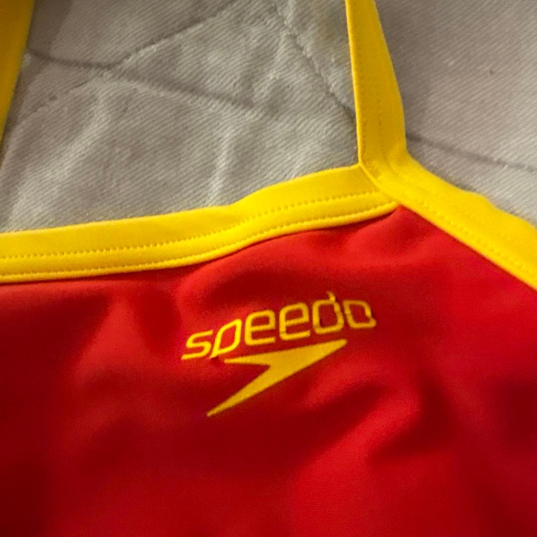 Speedo セパレート水着 レッド/イエロー