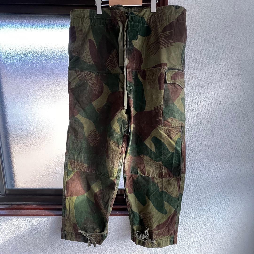 50s ベルギー軍 ブラッシュカモ パンツ 1956年 ミリタリー