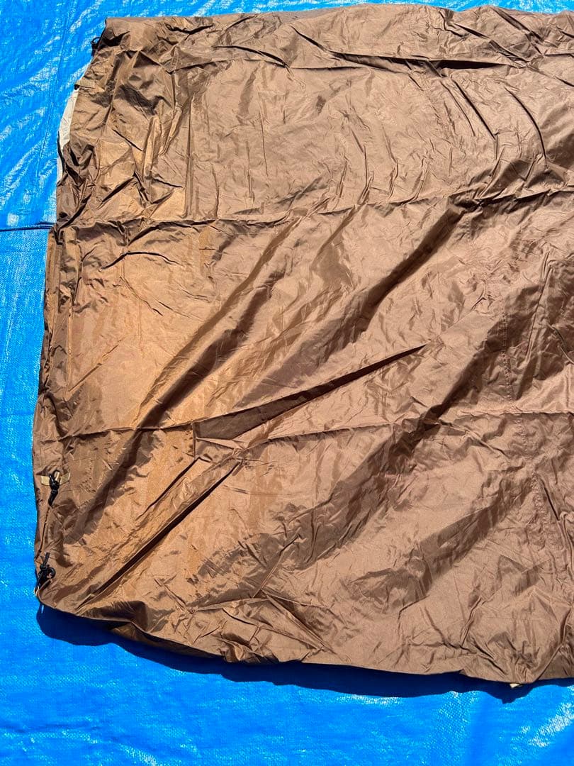 【試し張りのみ】DOD カマボコテント 3(S) T3-688-KH カーキ