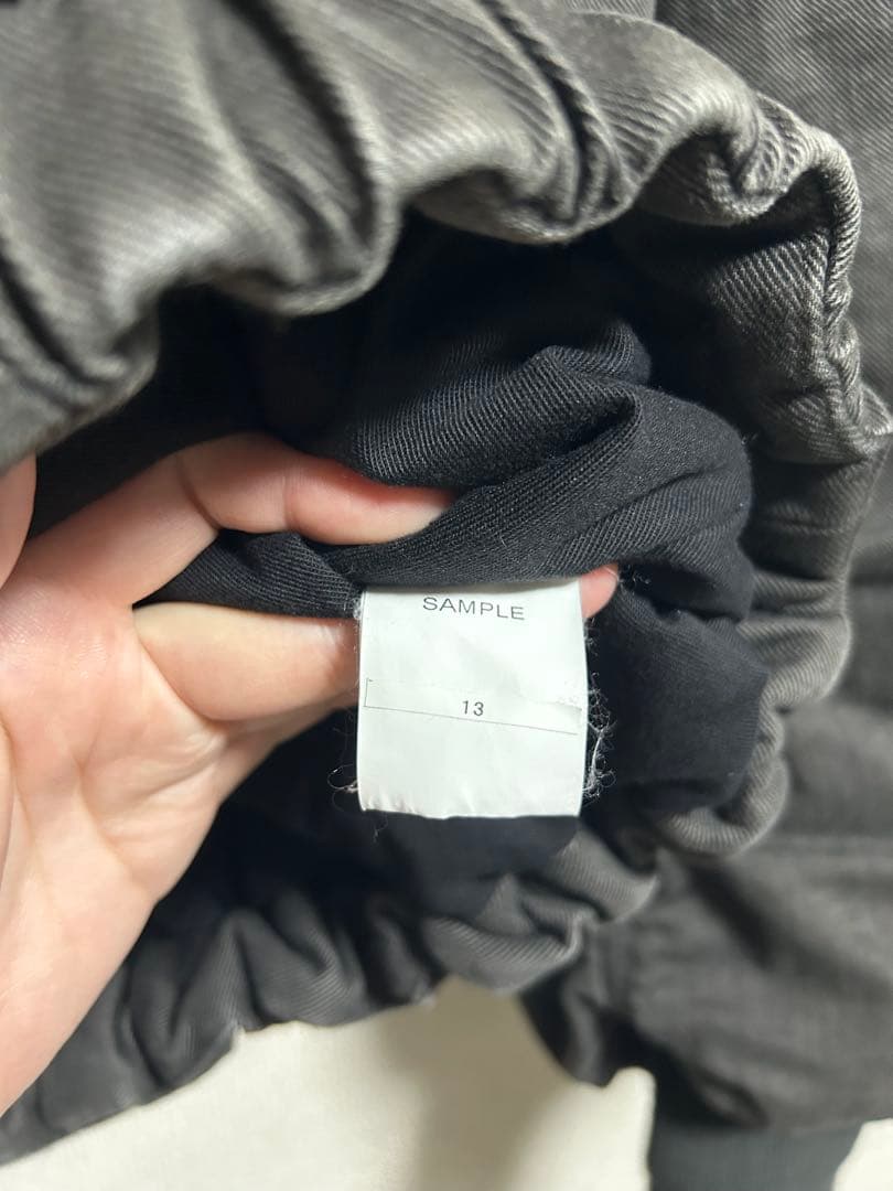 FACETASM 25aw Big Washed Jacket デニムブルゾン