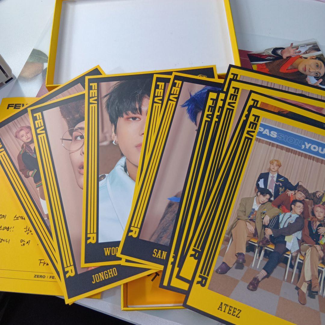 ateez　プロモアルバム　非売品　サイン入り　メッセージ入り　レア　美品
