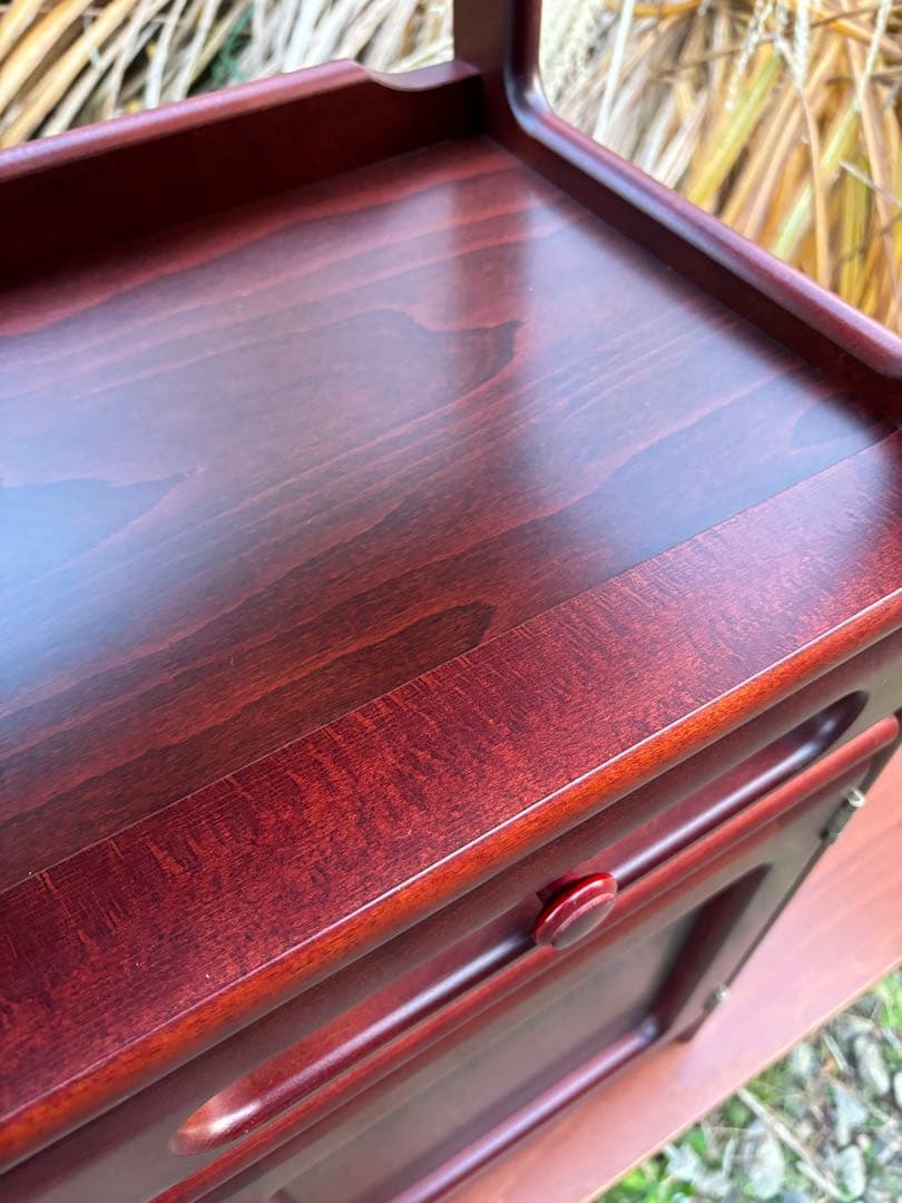 karimoku カリモク TEL/FAX台　飾り棚　キャビネット