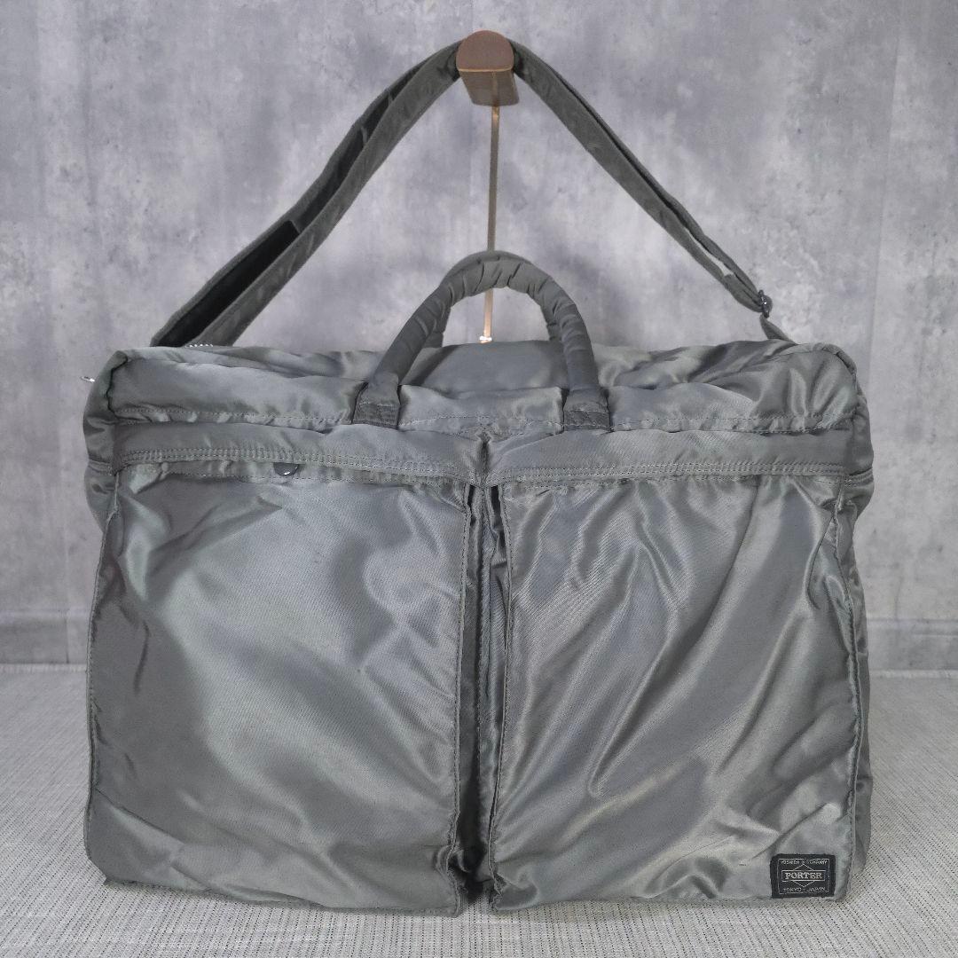 希少色　PORTER　タンカー　2way　ボストンバッグ　S　グレー