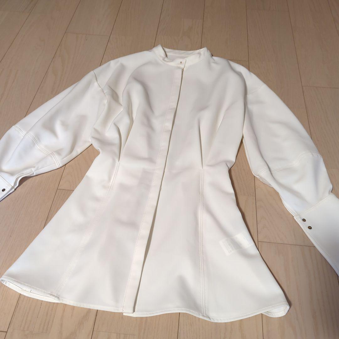 Ameri　UND WAIST BLOUSING BLOUSE