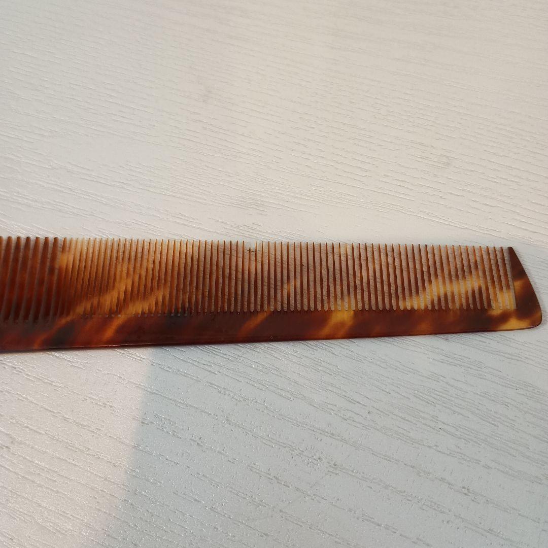理容　本鼈甲櫛　18目　(1本先欠け有り)