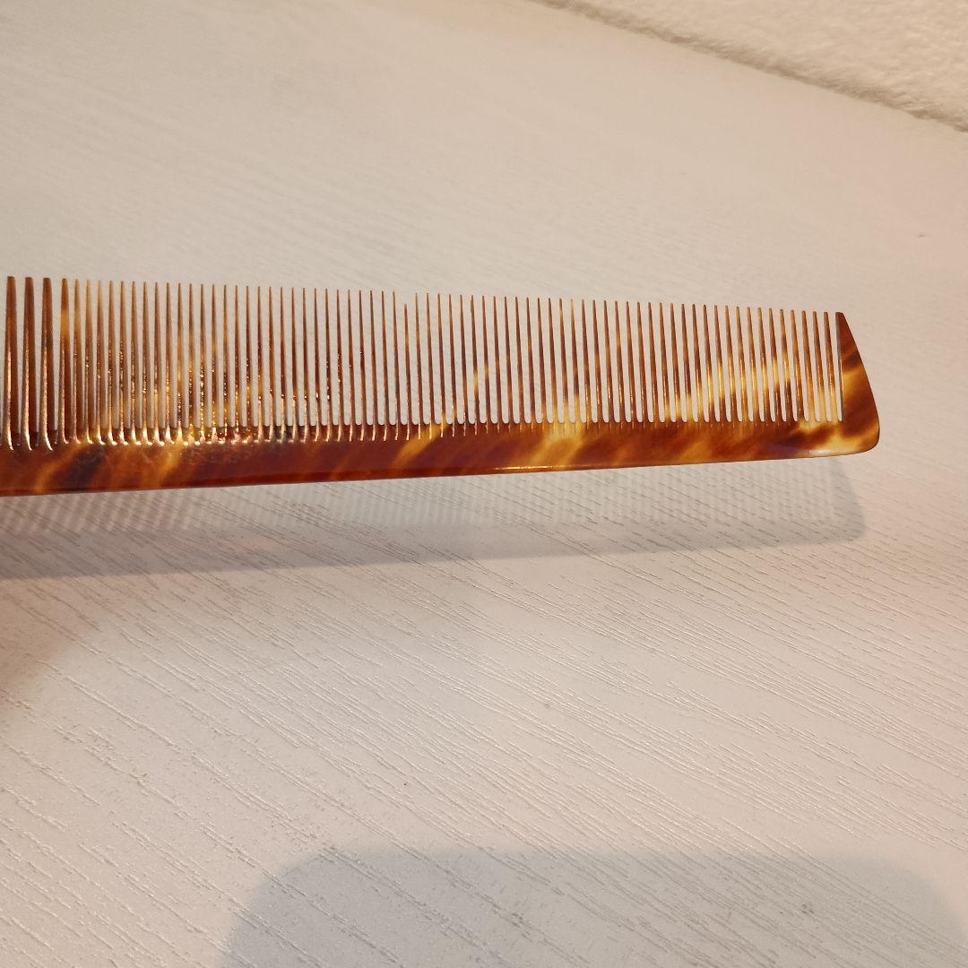 理容　本鼈甲櫛　18目　(1本先欠け有り)