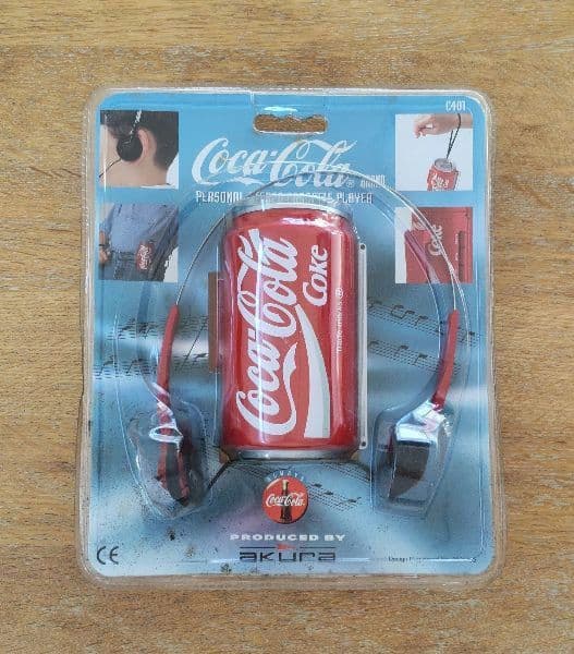 Coca-Cola 缶型カセットプレーヤー