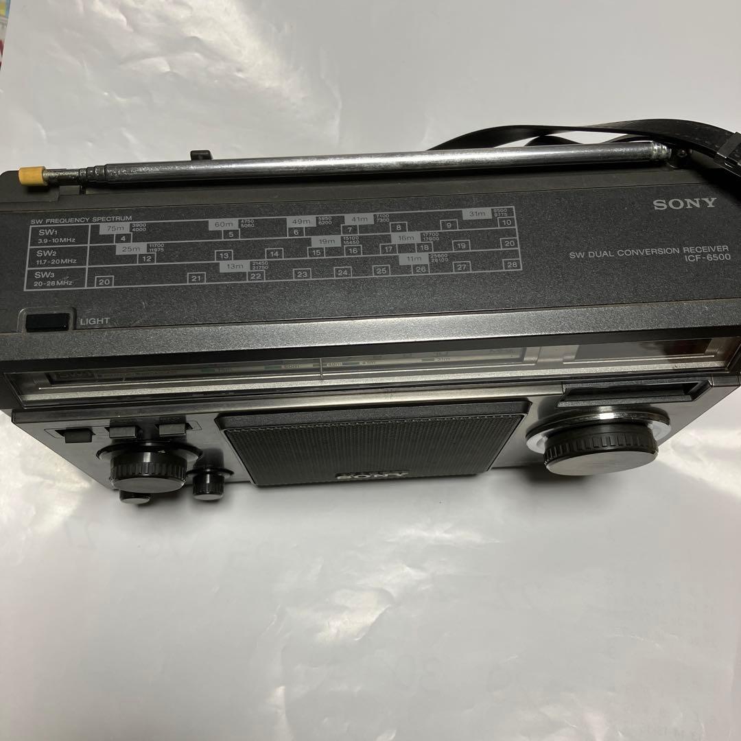 ソニー　ラジオ　ＩＣＦー６５００　　　完動品