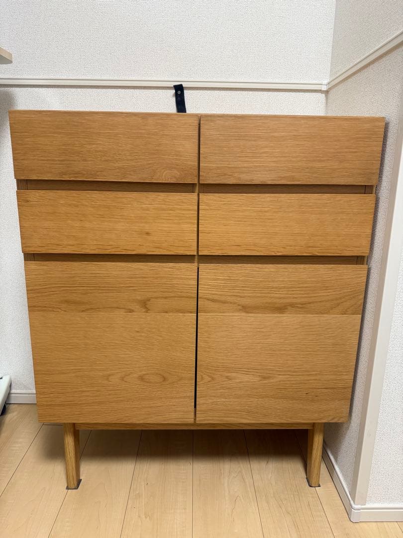 【美品】ISSEIKI　天然木 チェスト