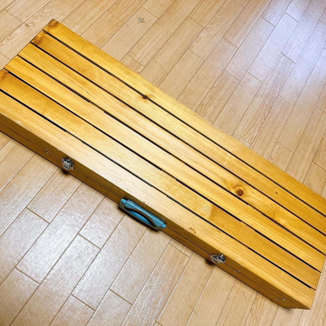 キャプテンスタッグ　アウトドア　折りたたみ　ベンチ テーブルセット　木製♪