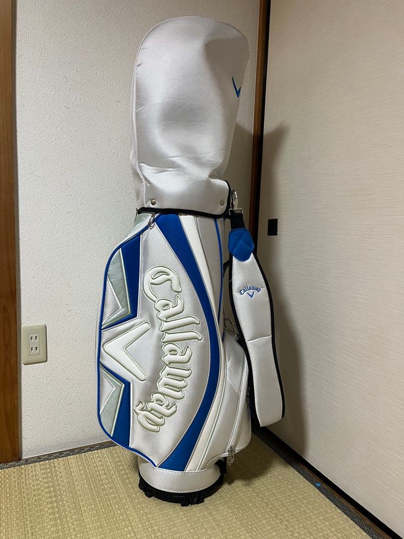 Callaway キャディバッグ ホワイト ブルー
