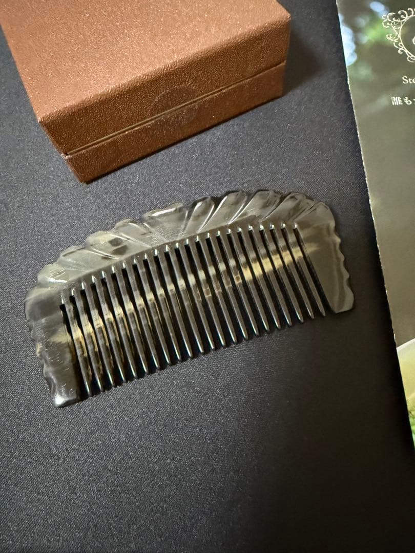 ステファニーコーム　ロイヤルミスティークプティ9.8A ミディアムラノリン保証書