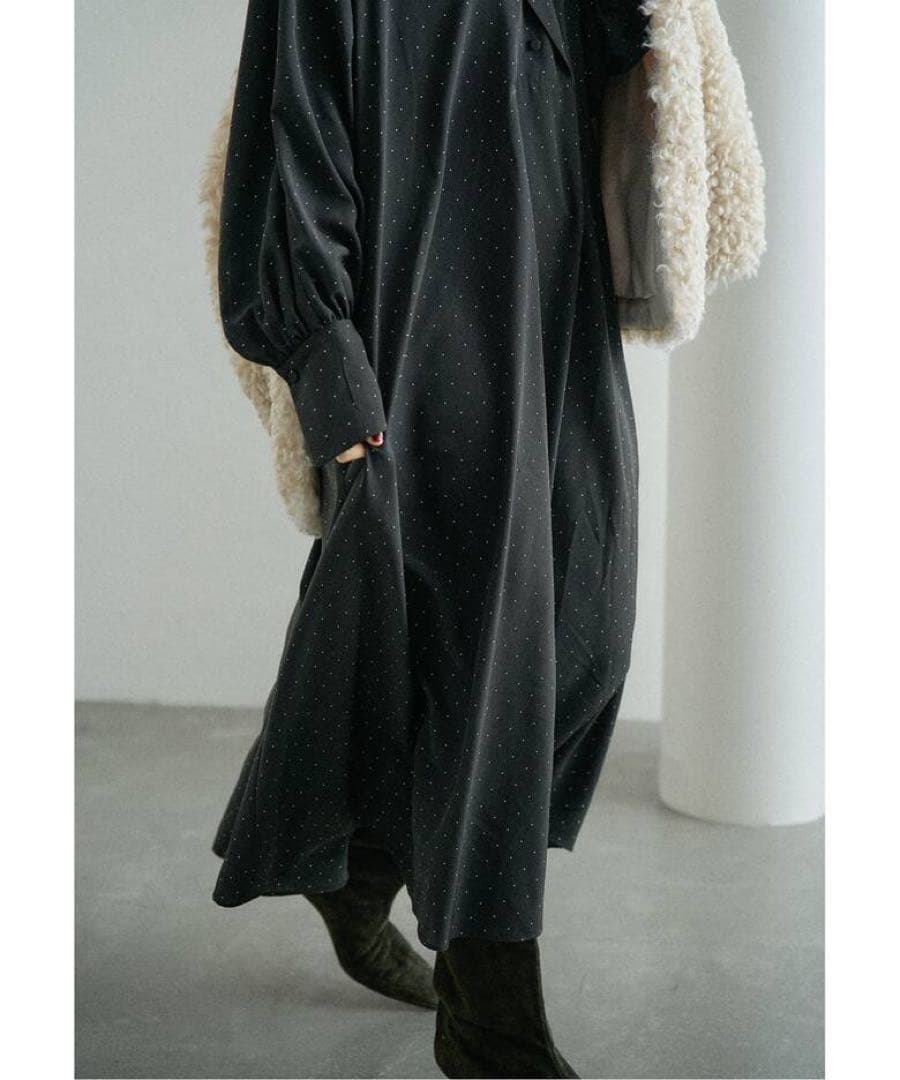 【タキマキ着用】IENA ドットワンピース