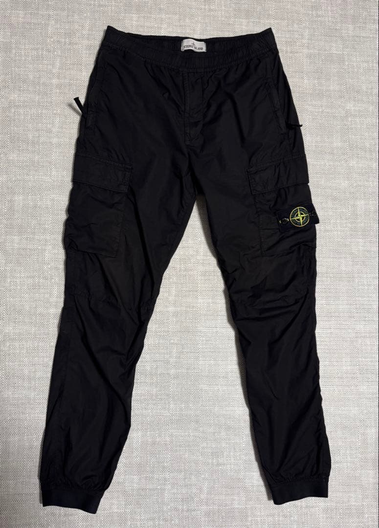 ストーンアイランド カーゴパンツ 801531303 ブラック