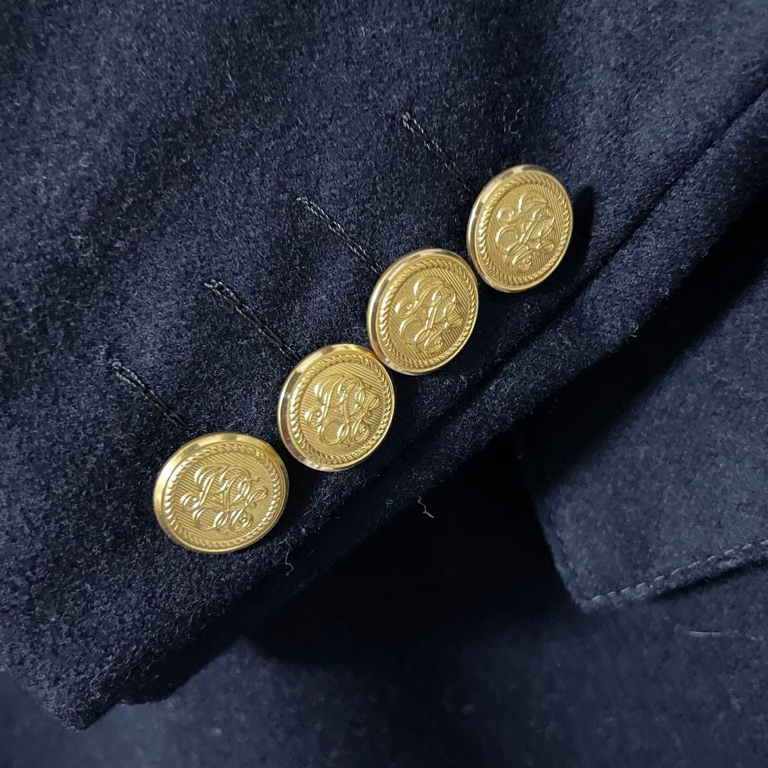 極美品 ジェイプレス 1930's 紺ブレ ダブルテーラードジャケット 金ボタン