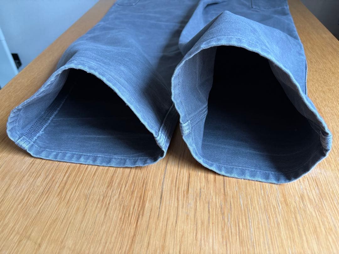 CarharttダブルニーグレーB136 GVL W33L32