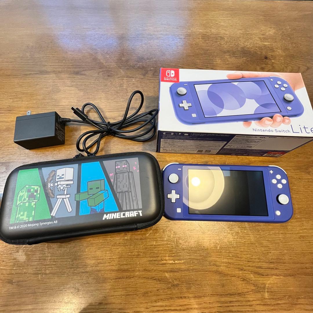【美品】Nintendo Switch Lite Minecraftケース付き