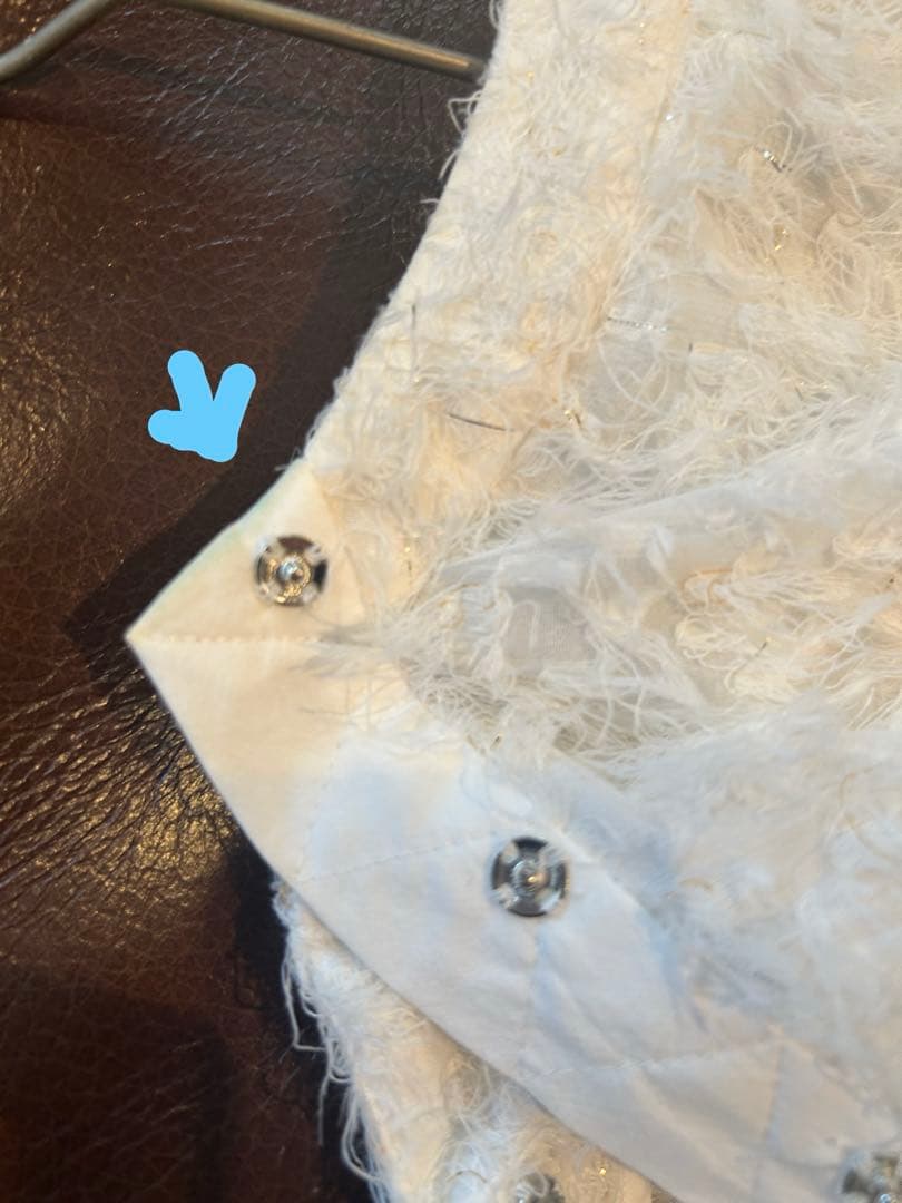 chieko+ フラッフィードレスシャツ　サイズ38