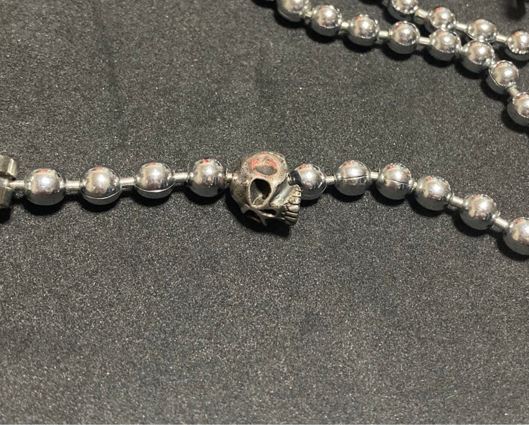 DEAL DESIGN ディールデザイン ボールウォレットチェーン スカル